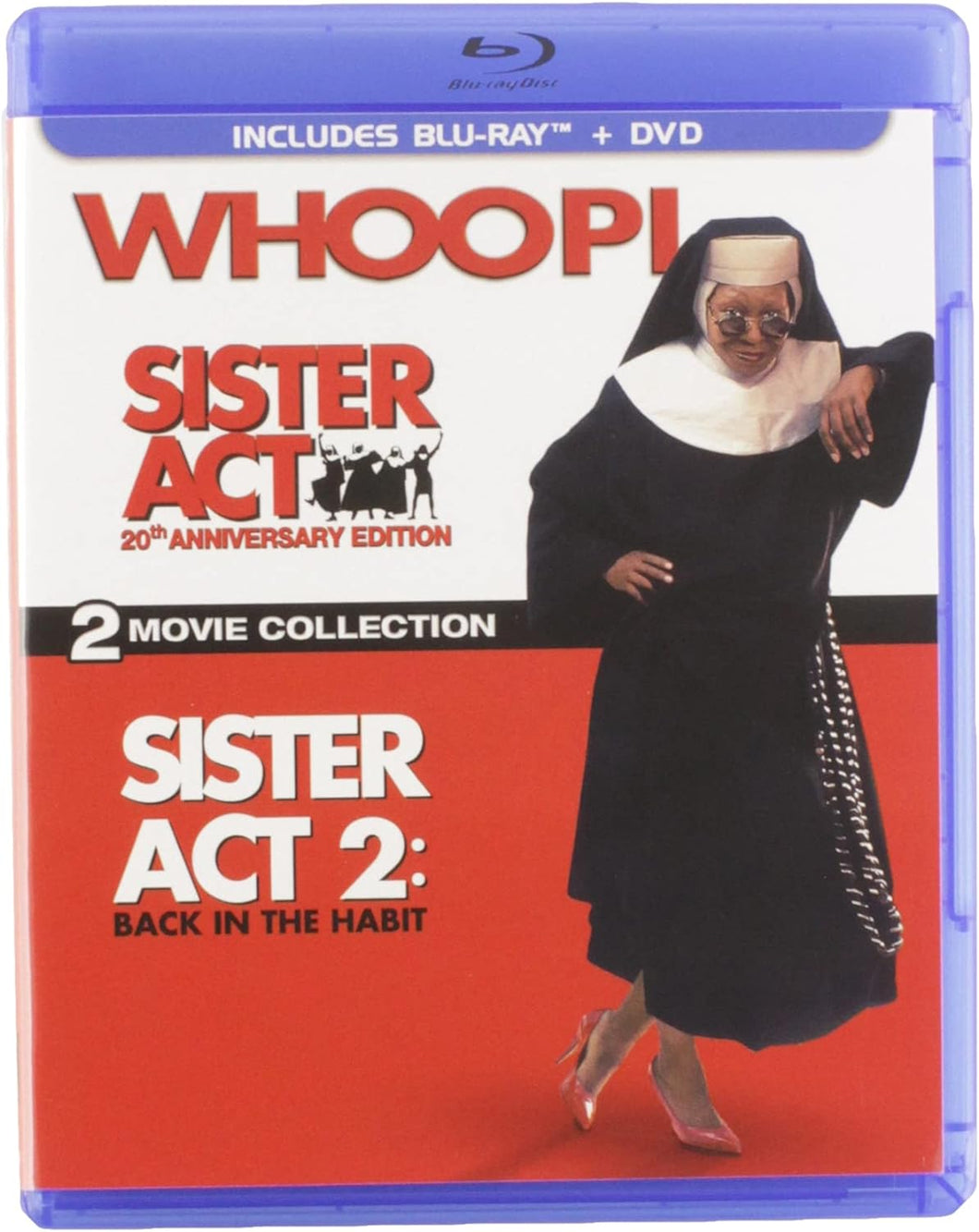 Sister Act: 2 Movie Collection - 20th Anniversary Edition (BD/DVD Combo)