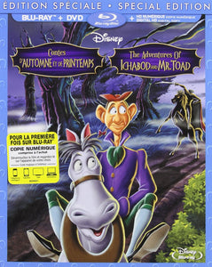 Adventures of Ichabod & Mr. Toad, The (Blu-ray) - (Bilingual)