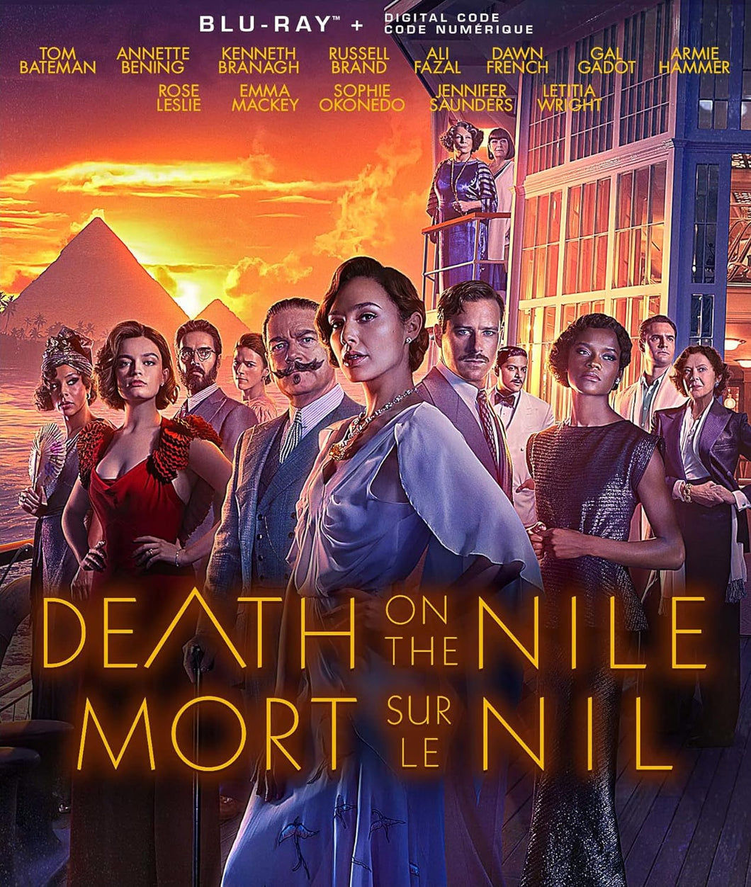 Death on the Nile - 2022 (Blu-ray)