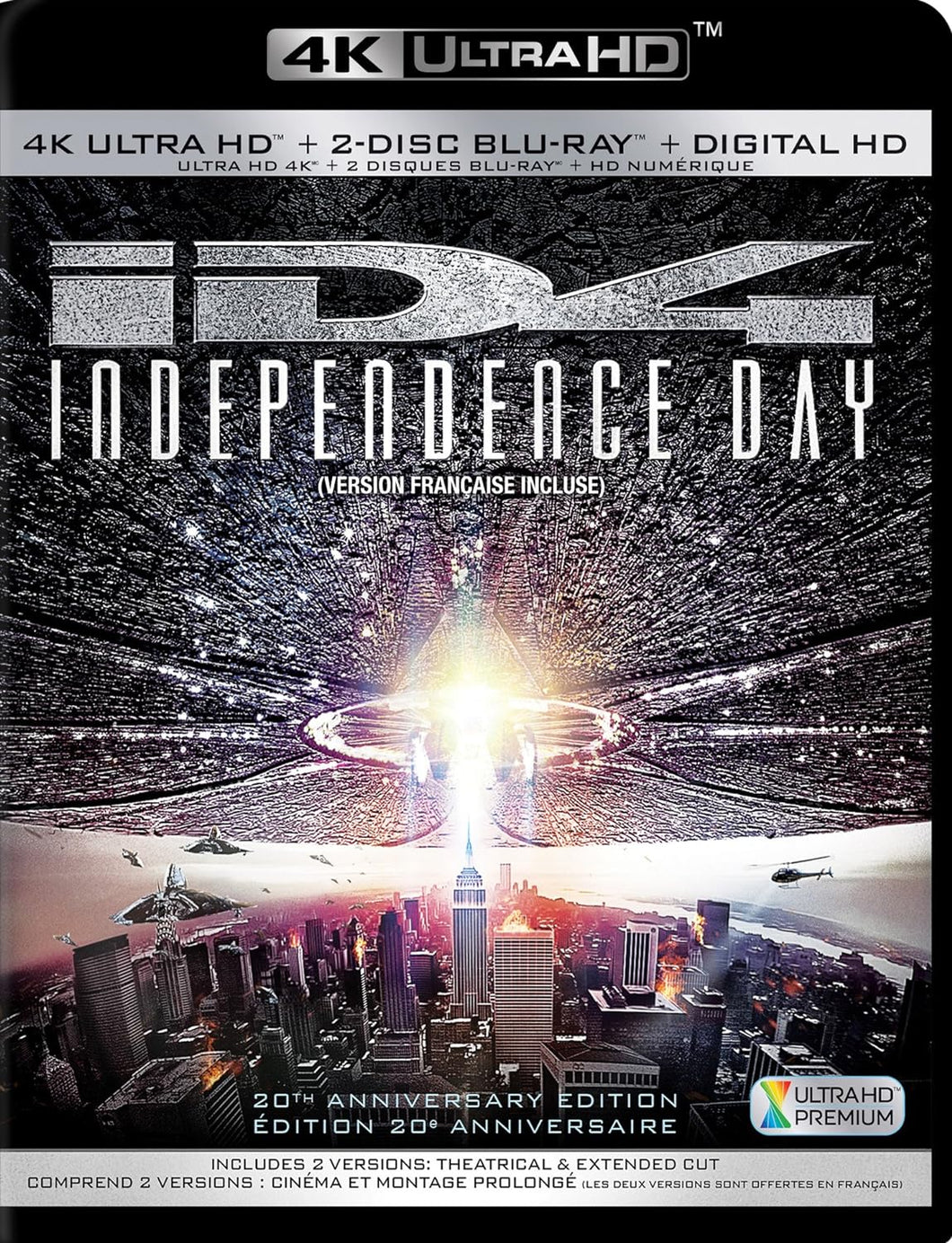 Independence Day: 20th Ann. Ed. (4K-UHD)