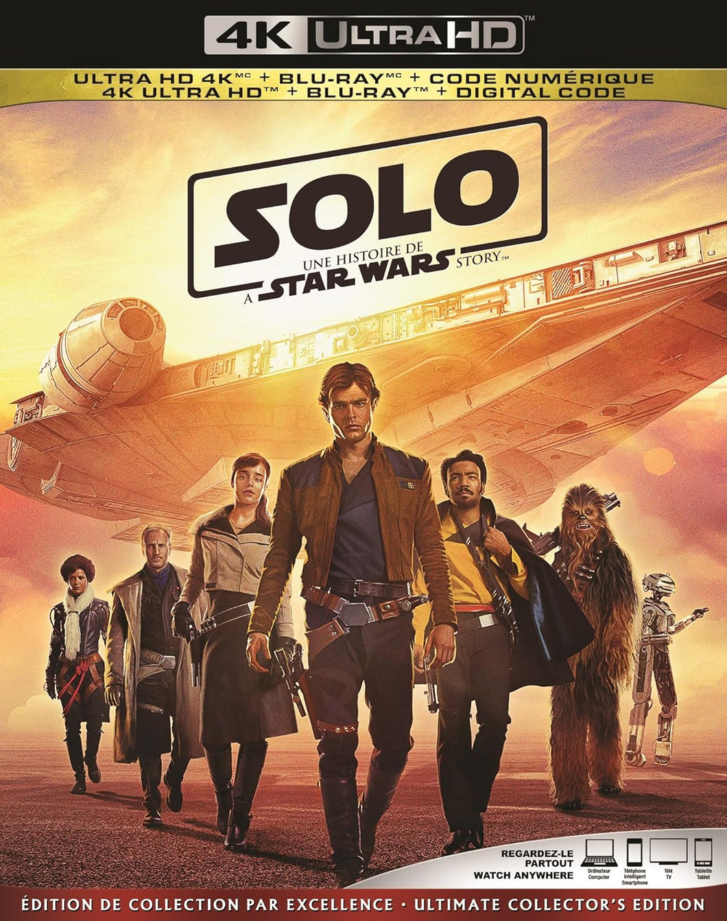 Solo: A Star Wars Story (4K-UHD) - Bilingual